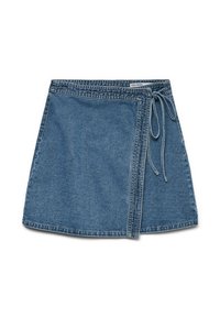 VMLIZA MR - Miniskjørt - medium blue denim