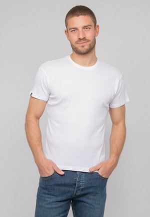 COL ROND WALTER - T-shirt basique - blanc