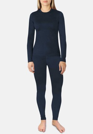 RWS MERINO Pullover Merino Unterhose SET - Unterhose lang - navy