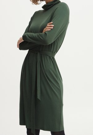 Vestito di maglina - green