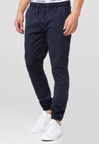 INDICODE JEANS - FIELDS - Stoffhose - navy Thumbnail-Bild 1