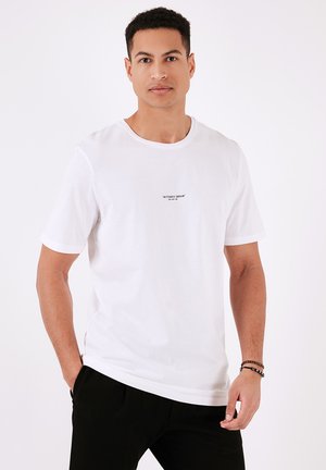 Buratti REGULAR FIT - T-shirt basic - white