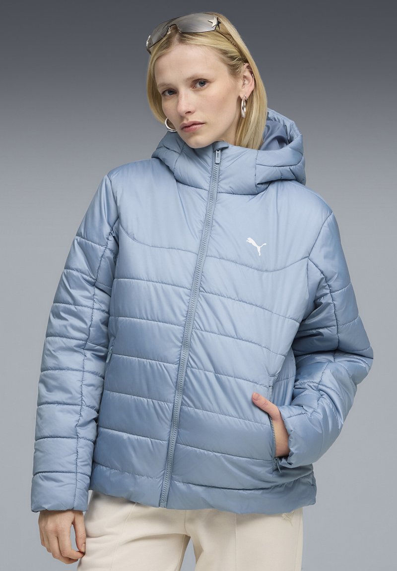 Puma HOODED PADDED - Zimní bunda - cool blue