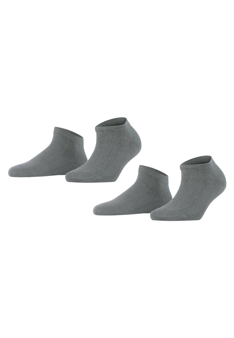 FALKE HAPPY 2-PACK - Strumpor - light greymel