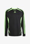 TEAMGEIST LS - Camiseta de manga larga - black   signal green