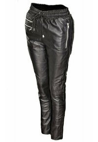 Be Noble MILLA - Lederhose - schwarz