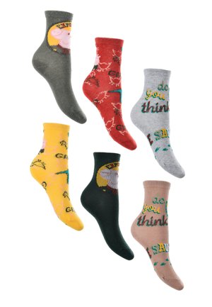 6ER SET  - Socken - mehrfarbig