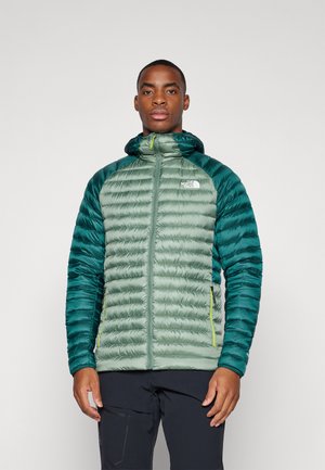 BETTAFORCA HOODIE - Dunjakker - duck green/deep nori
