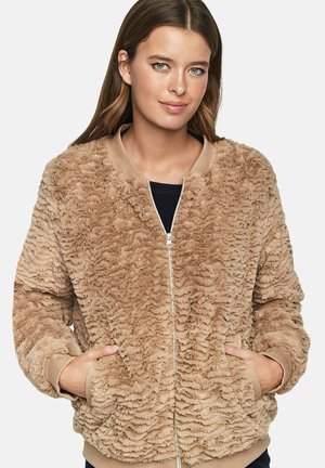 COURTE STYLE ADD - Sweater met rits - marron