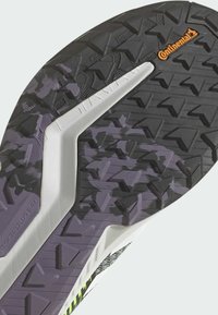 adidas Terrex SOULSTRIDE FLOW - Löparskor terräng - silver   crystal white   lucid lemon