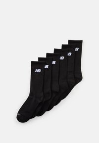 EVERYDAY SEASONAL CREW UNISEX 6 PACK - Zeķes - black