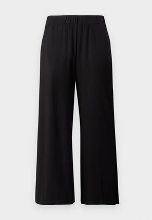 Marc O'Polo DENIM PANTS CULOTTE - Broek - black