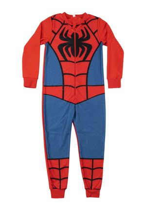 MARVEL SPIDERMAN OVERALL LANGARM - Pyjamas - rot blau