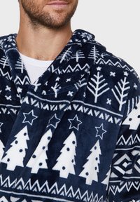 Threadbare PISCES ROBE - Badjas - navy