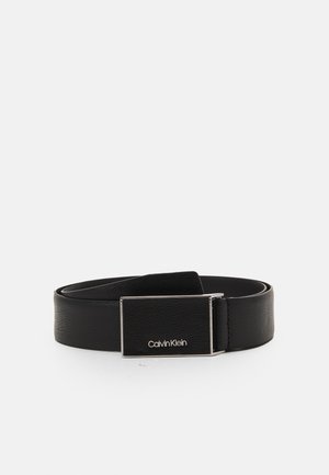 INLAY PLAQUE - Belt - black