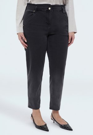 BALLOON LAVAGGIO - Mom Jeans - nero