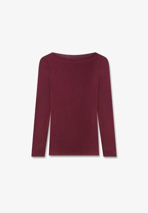 Intimissimi, BOAT NECK ULTRALIGHT - Langærmet T-shirt - burgundy
