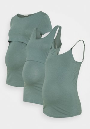NURSING SET - Print T-shirt - Top - teal