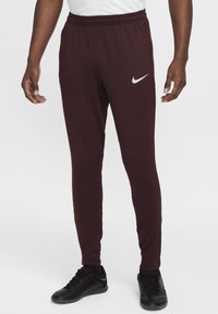 Nike Performance STRIKE PANT - Spodnji deli trenirk - burgundy crush wolf grey wolf grey