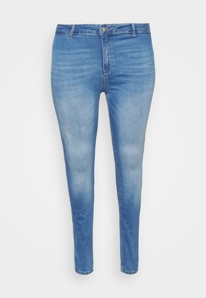 CARHUBA - Jeans Skinny Fit - medium blue denim