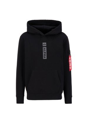 HOODY - Luvtröja - black