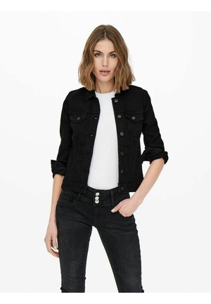 Giacca di jeans - black denim