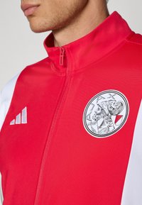 adidas Performance AJAX DNA TRACK TOP - Klubbklær - white/bold red