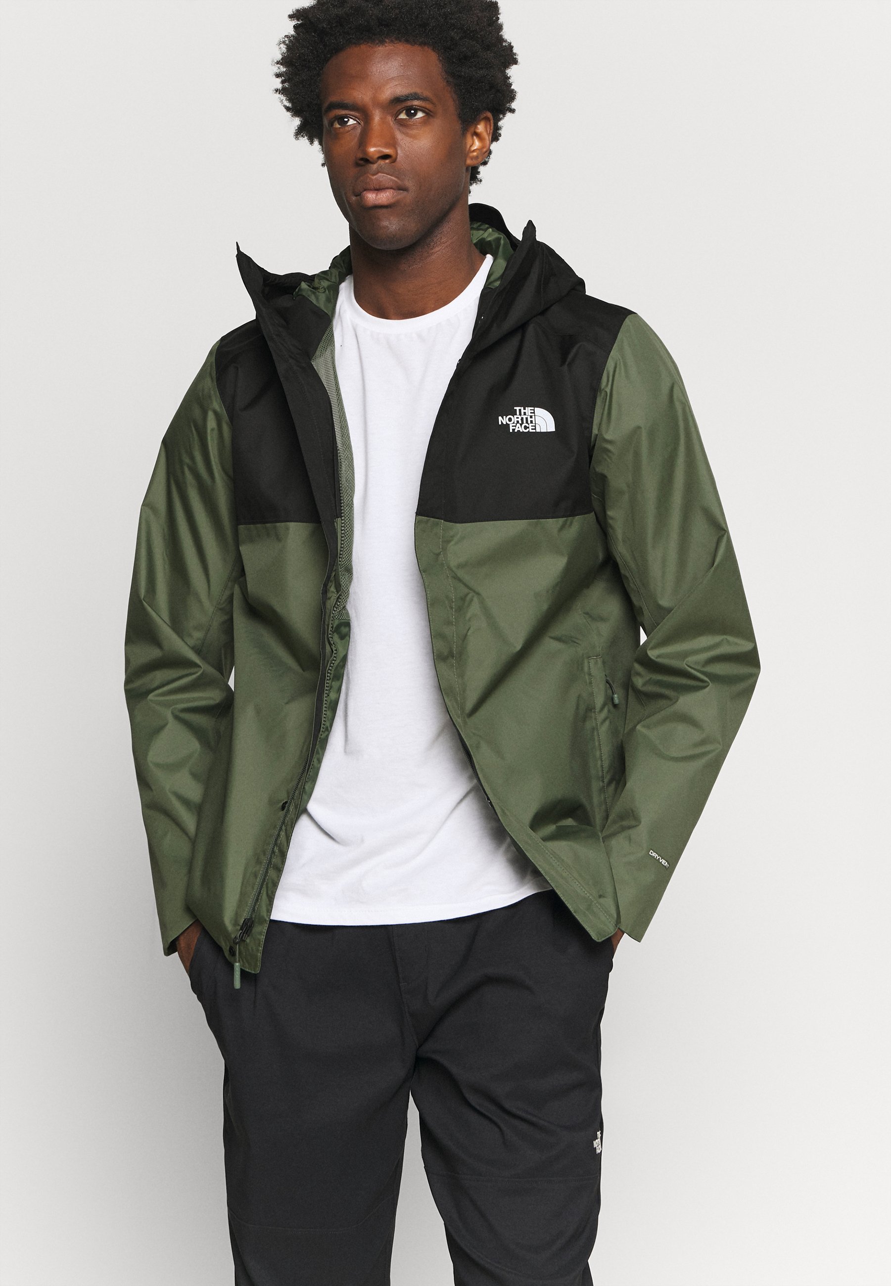 north face quest zip in jacket