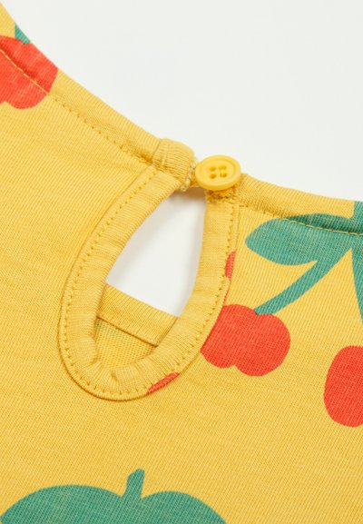 JELLY MALLOW CHERRY RUFFLE DRESS - Kasdienė suknelė - yellow