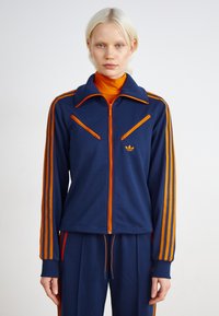 adidas Originals MONTREAL  - Camisola com fecho - night indigo
