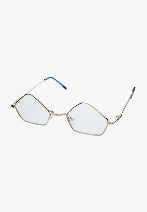 Blue light glasses - light gold