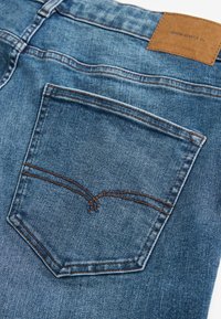 Next VINTAGE STRETCH AUTHENTIC REGULAR FIT - Traperice ravnih nogavica - blue mid