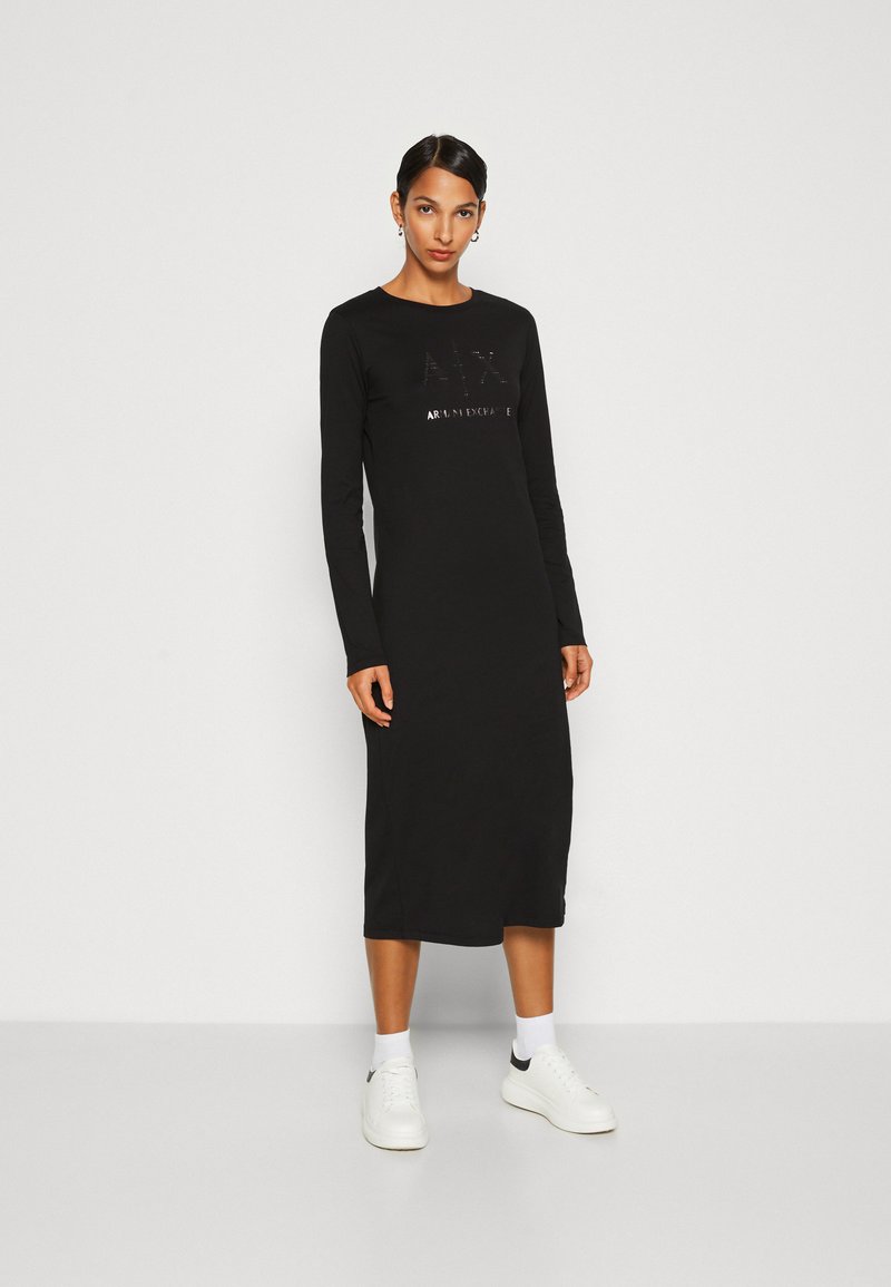 Armani Exchange DRESS Jersey dress black Zalando.ie
