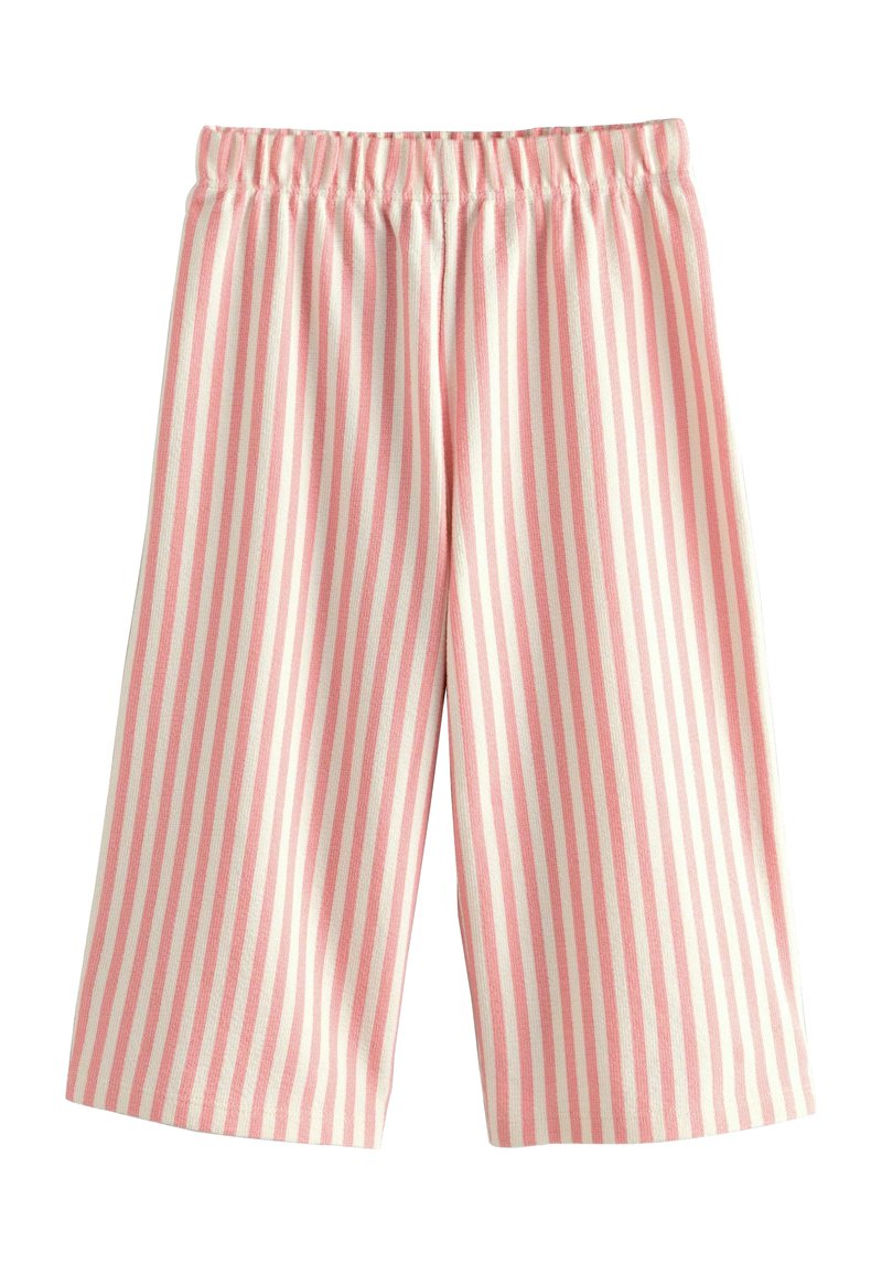 Next - REGULAR FIT WIDE - Nadrágok - pink stripe, Nagyítás