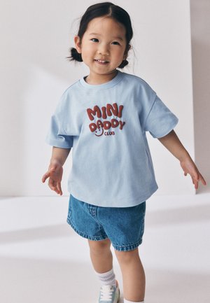Next, REGULAR FIT - SMILE SLOGAN T-SHIRT . - Tričko s potlačou - chocolate brown
