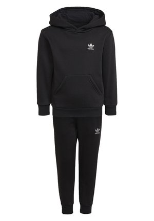 adidas Originals, HOODIE KIDS UNISEX SET - Pantalon de survêtement - black