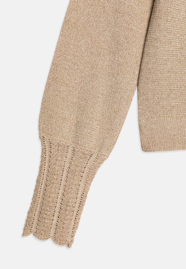 TILLIE  - Cardigan - gold glitter3