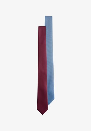 Next 2 PACK - Krawatte - navy burgundy red