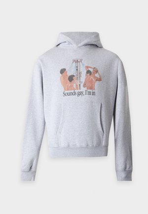 Carne Bollente, SHOWER THOUGHTS UNISEX - Sweat à capuche - melange grey