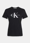 CORE MONOGRAM REGULAR - Print T-shirt - black
