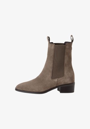 Tamaris, CHELSEA BOOT - Ankelstøvler - taupe suede