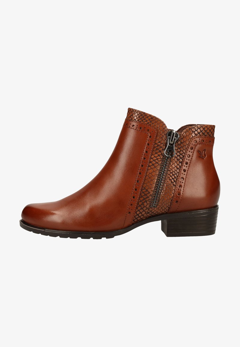 Caprice ETTE - Ankle Boot - cognac comb