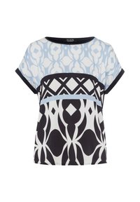 TUZZI Print T-shirt - sky blue weiss