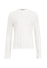 AKI LS - Langærmet T-shirt - white