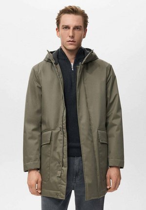 Manteau court - mottled brown