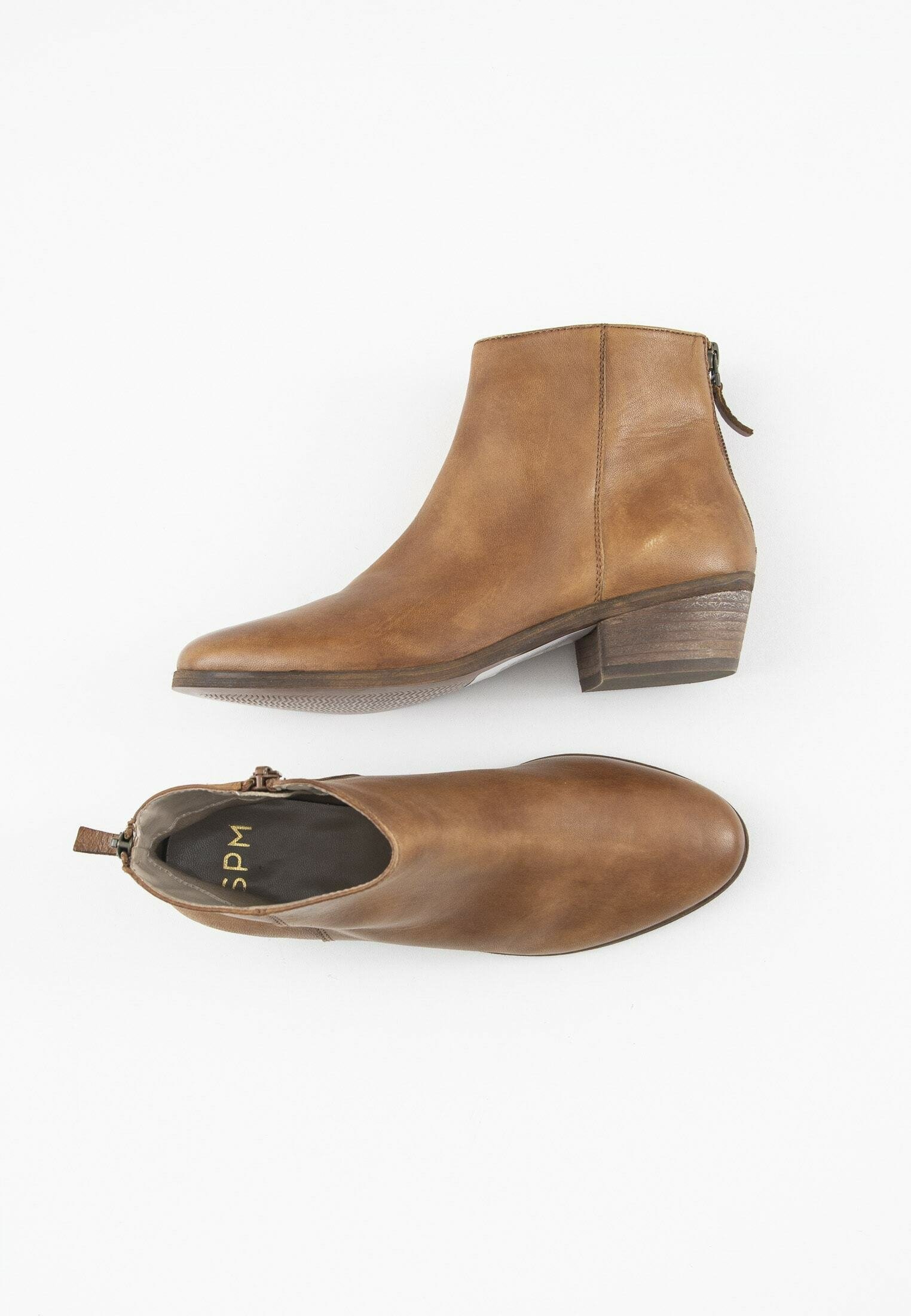 SPM Shoes \u0026 Boots Korte laarzen - brown/bruin - (Pre-owned) - Zalando.nl