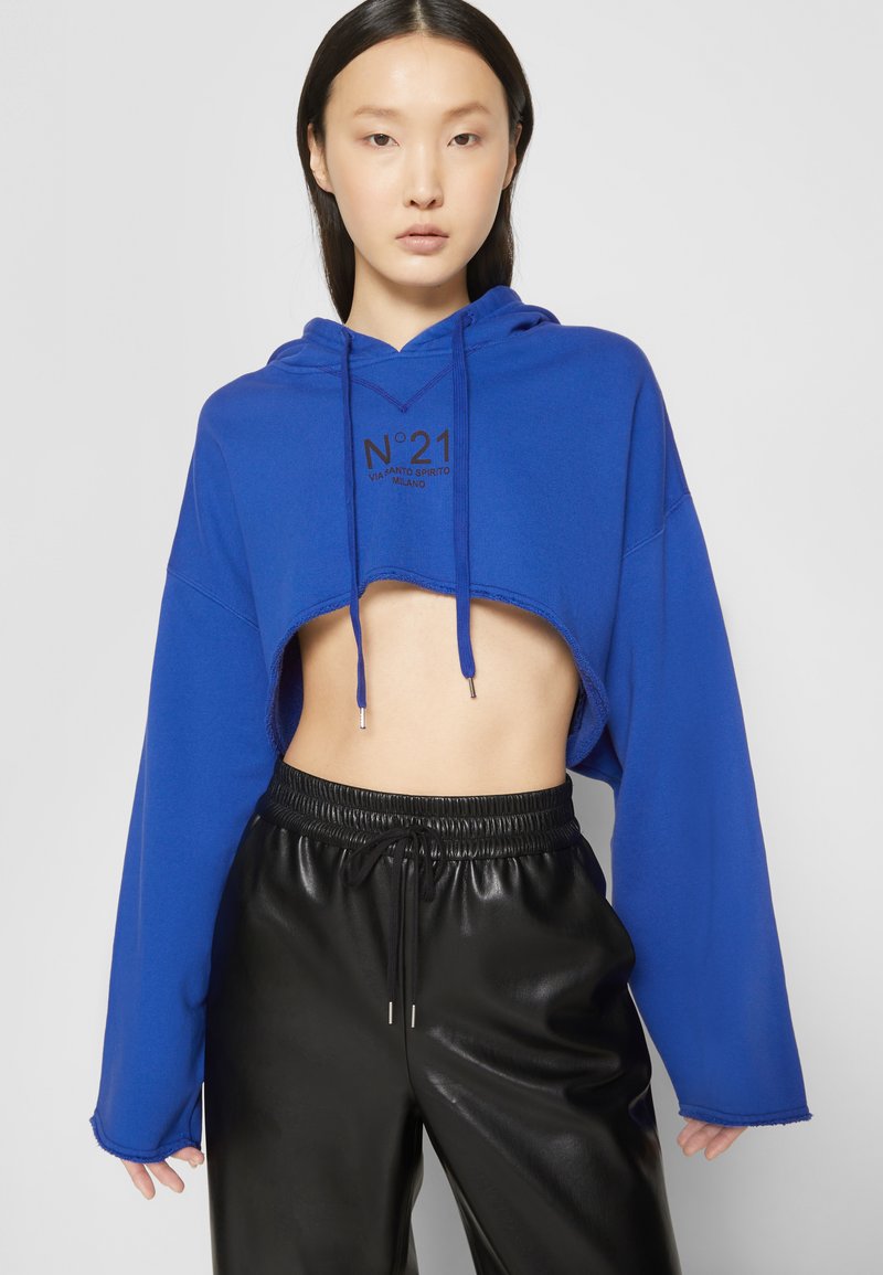 Damen Bekleidung | N°21 Sweatshirt blu/viola/blau - TE06539 Damen Bekleidung | N°21 Sweatshirt blu/viola/blau - TE06539