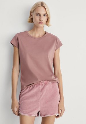 Mango Basic T-shirt - pink