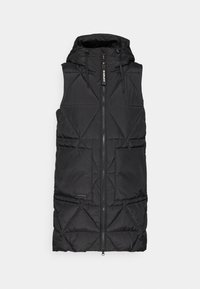 AGRIA - Waistcoat - basic black