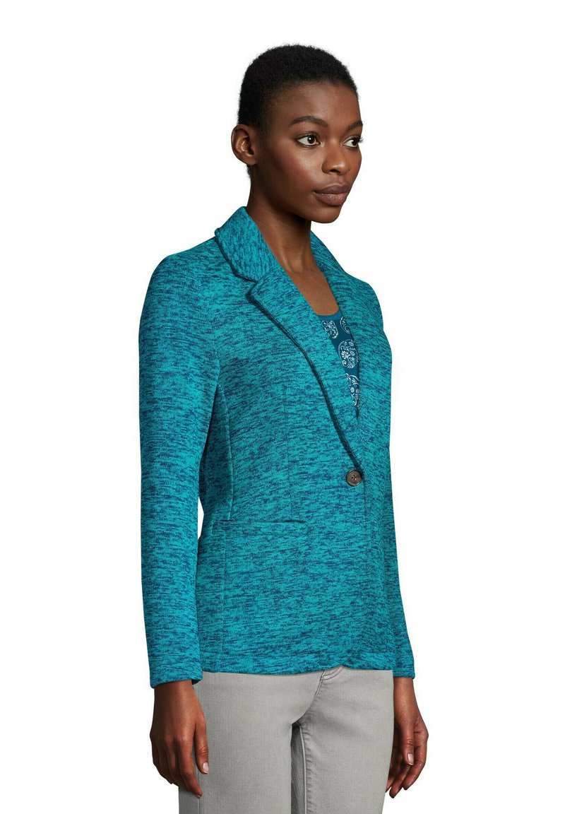 Damen Leichte Jacken | LANDS' END BEKLEIDUNG 519123 Blazer baltic teal heather/blau - AI94688 Damen Leichte Jacken | LANDS' END BEKLEIDUNG 519123 Blazer baltic teal heather/blau - AI94688